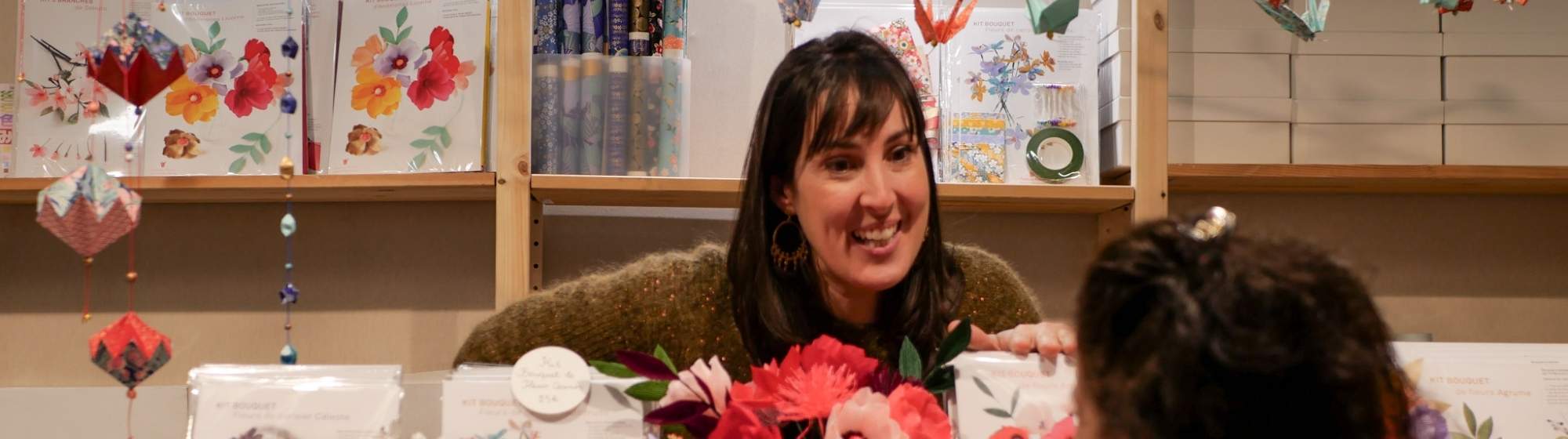 Adeline Klam sur le salon