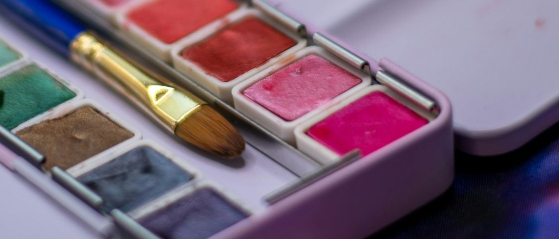 Palette de couleurs aquarelle