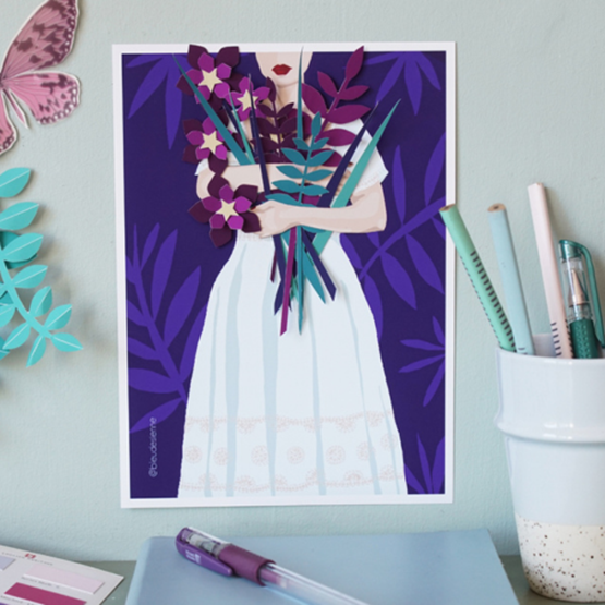 Créations et savoir-faire - Tuto fleurs en papier