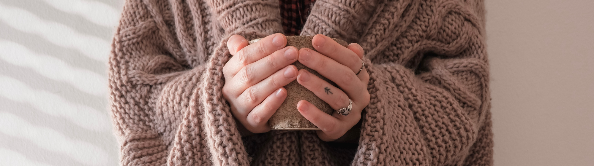 Bannière Tricot Tendance Oversize