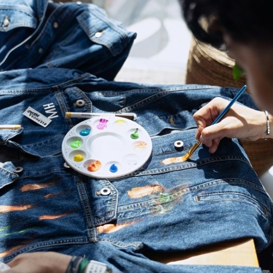 Customisation de jeans