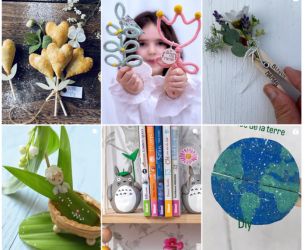 Sélection de créations DIY naturelles et poétiques pour enfants par Little Louisette.
