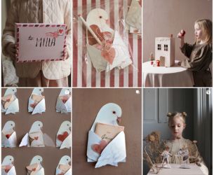 Univers doux et vintage de Mer Mag avec activités manuelles en papier et accessoires enfants.