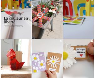 Activités colorées et cartes créatives pour enfants proposées par MuliDIY.