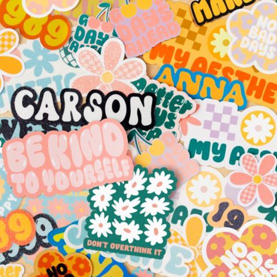 Stickers colorés