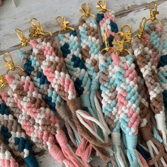 Bracelet en macramé