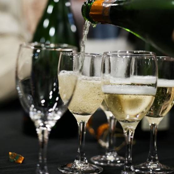 Coupes de champagne