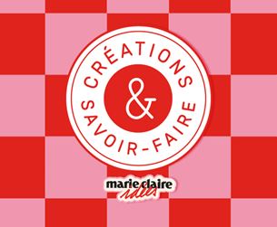 Accessoires de DIY et logo Créations & savoir-faire