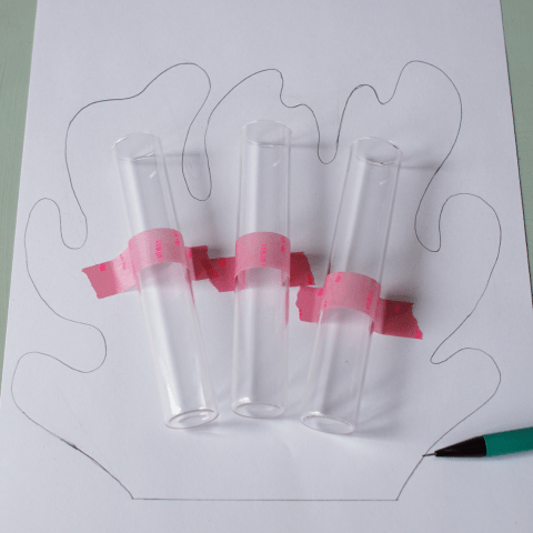Etape 2 du tuto vase en forme de corail